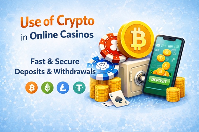 use of crypto in online casinos