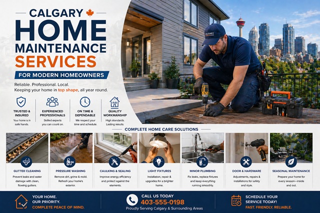 Calgary Home Maintenance Services for Modern Homeowners