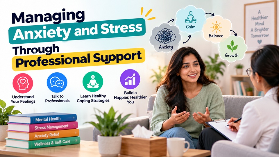 Managing Anxiety and Stress Through Professional Support