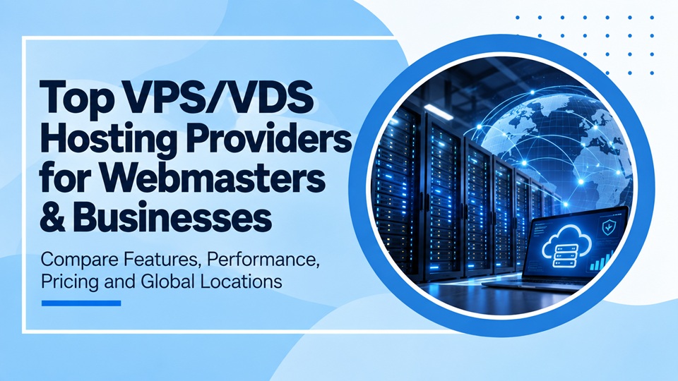 Top VPS/VDS Hosting Providers for Webmasters & Businesses