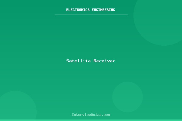 Satellite Receiver